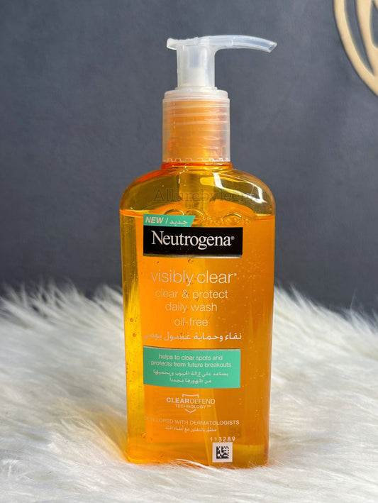 Neutrogena Protect Daily Wash, Oil-Free – 200ml